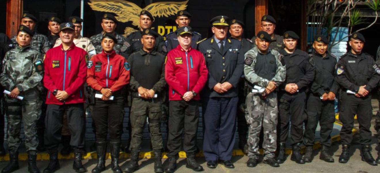 Motoristas de la Policía de Río Negro se capacitaron con la Policía de la Ciudad de Buenos Aires