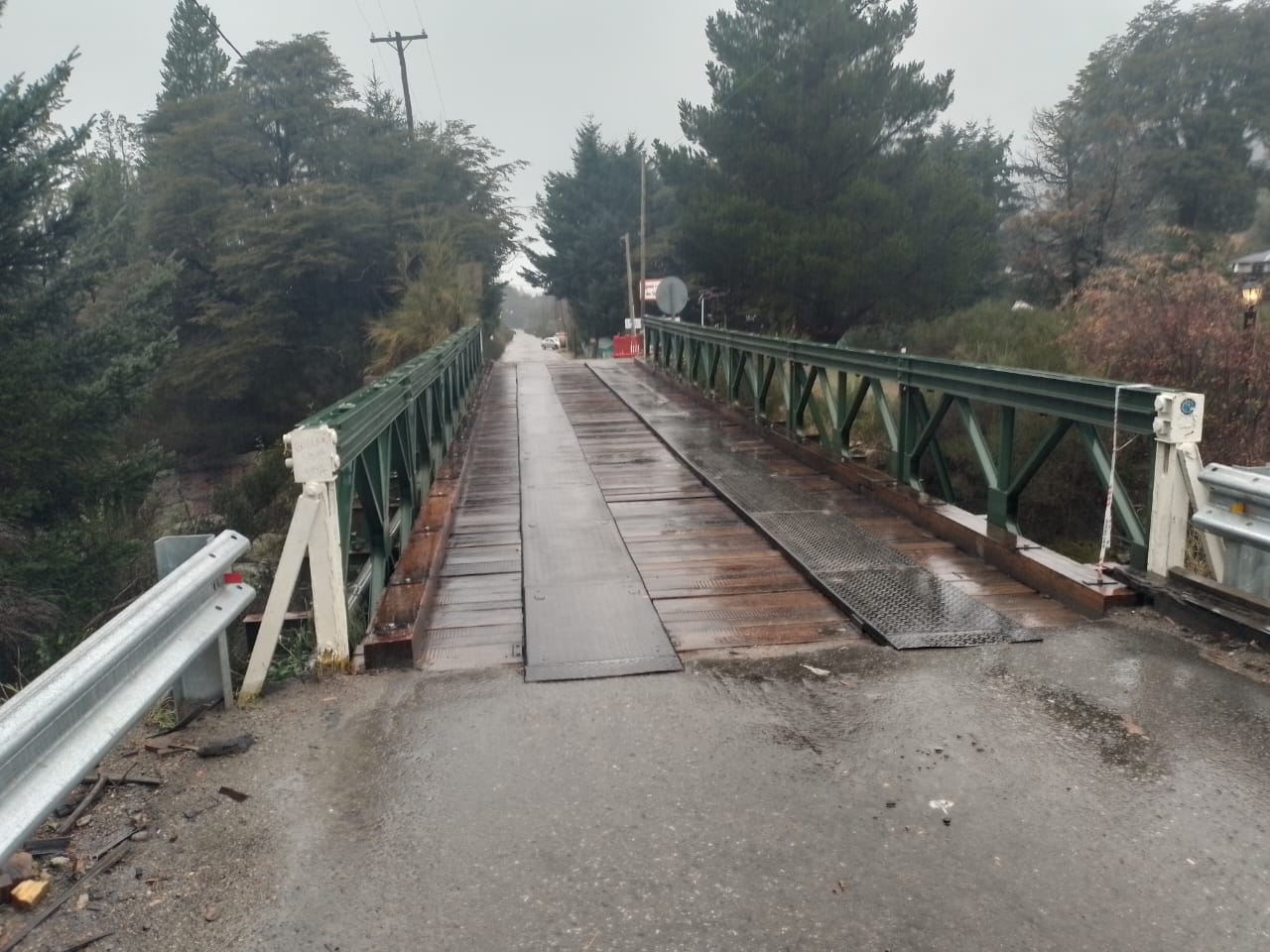 Bariloche: Quedó habilitado el puente de Colonia Suiza