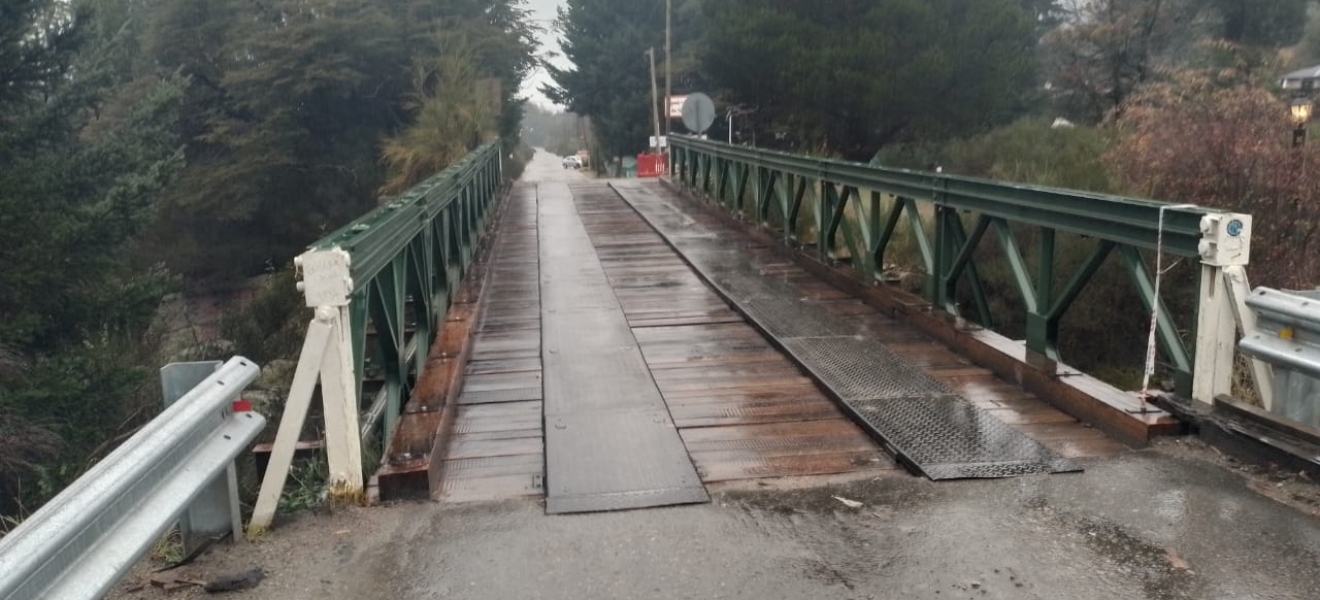 Bariloche: Quedó habilitado el puente de Colonia Suiza