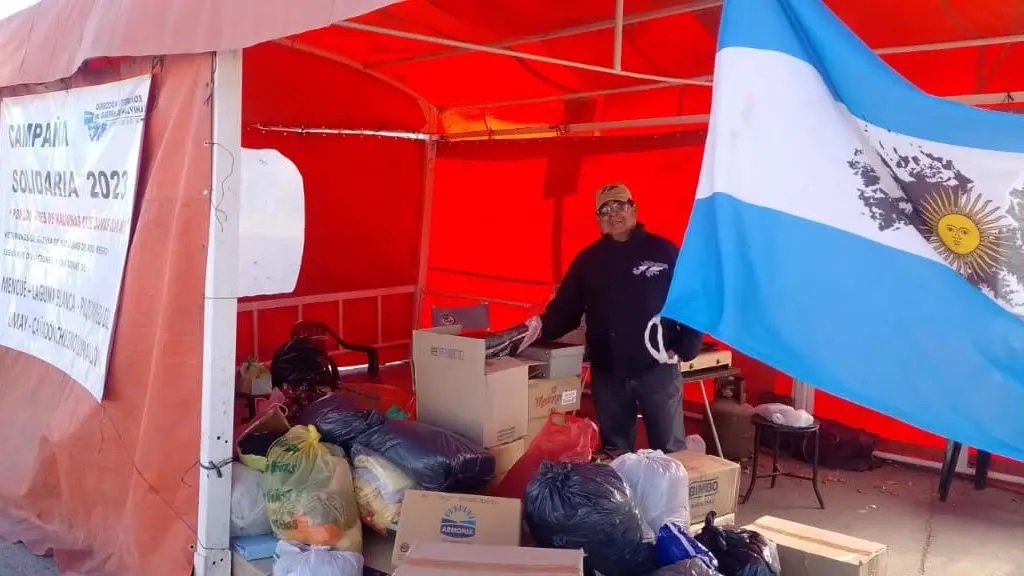 Veteranos de Malvinas viajaron a repartir donaciones de la colecta