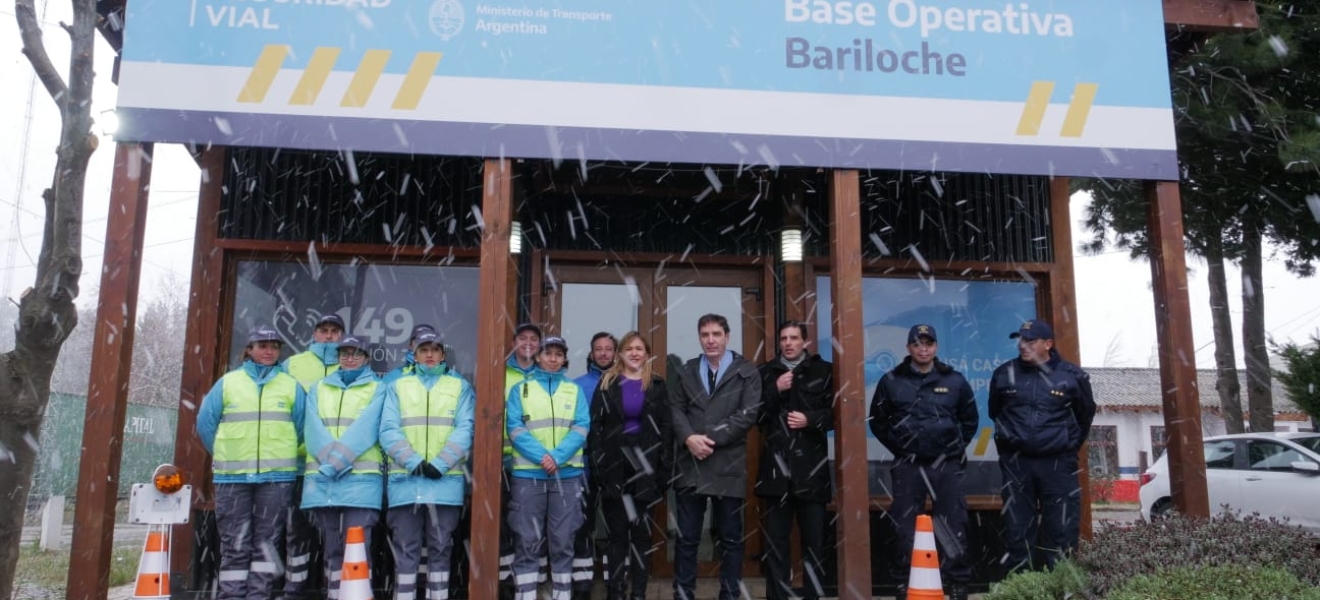 Bariloche: nueva Base Operativa de fiscalización de la Agencia Nacional de Seguridad Vial
