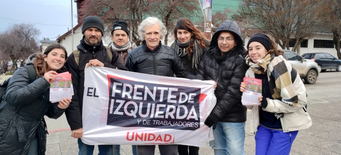 El Frente de Izquierda cerró su campaña en Bariloche y apuesta a ingresar al Deliberante