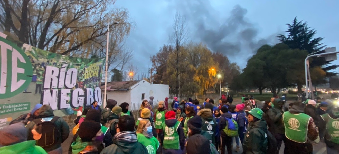 Los organismos Nacionales se suman a la jornada de protesta de ATE Río Negro