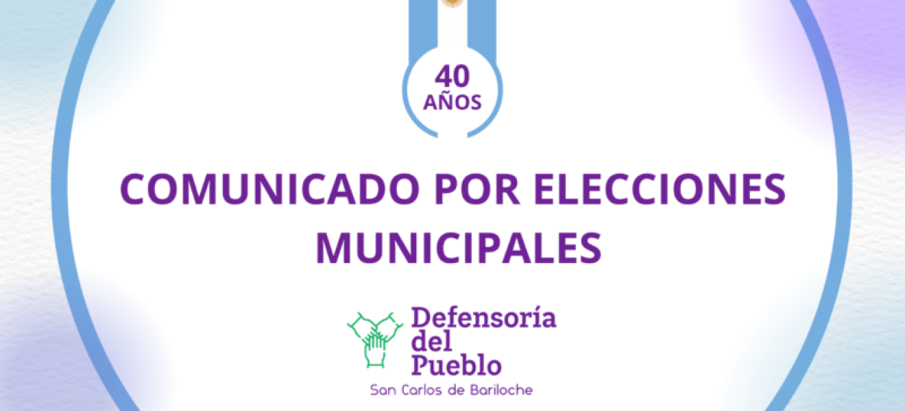 La Defensoría del Pueblo celebró el acto eleccionario en Bariloche