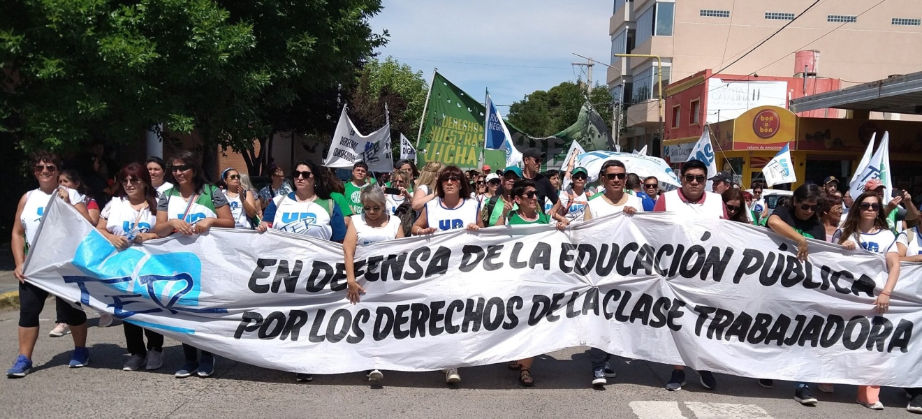 UnTER denuncia desidia del Gobierno de Río Negro con los comedores escolares