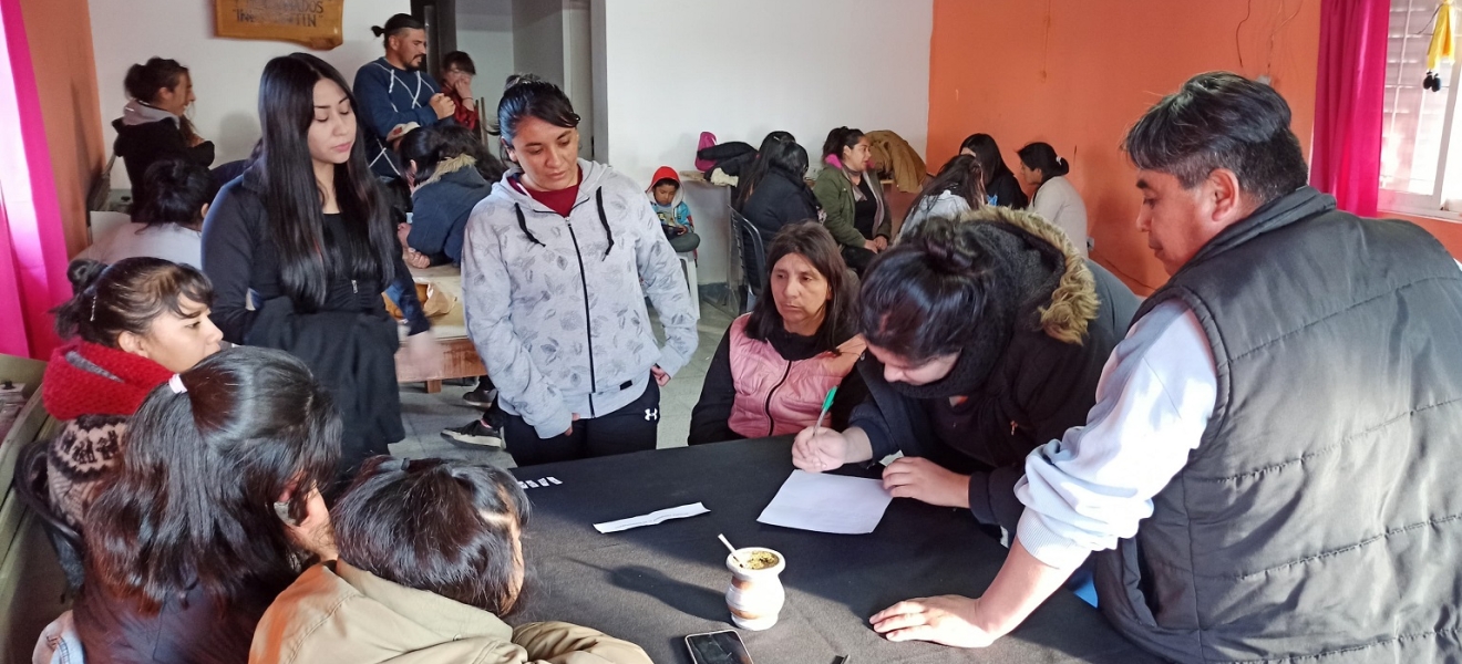 Jornada de fortalecimiento de la UTEP-EVITA en Maquinchao