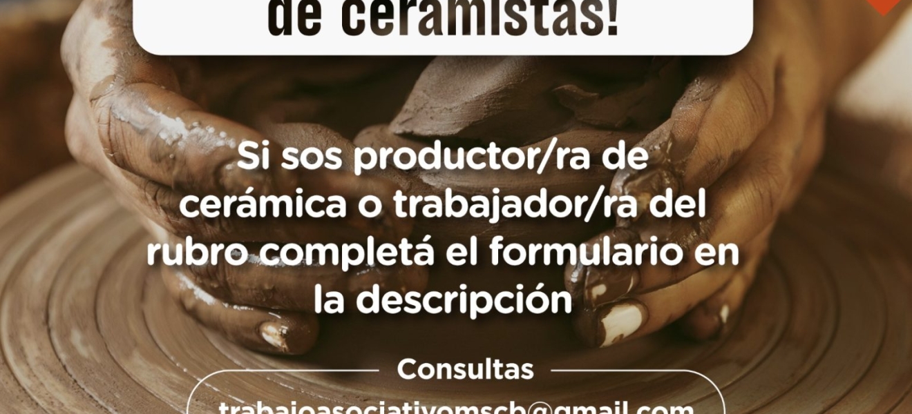 Municipio de Bariloche lanza un Relevamiento para Ceramistas