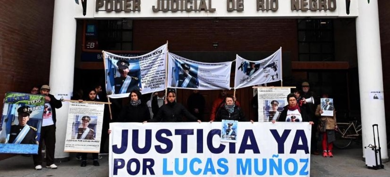 Río Negro: Exhumaron el cuerpo del policía Lucas Muñoz