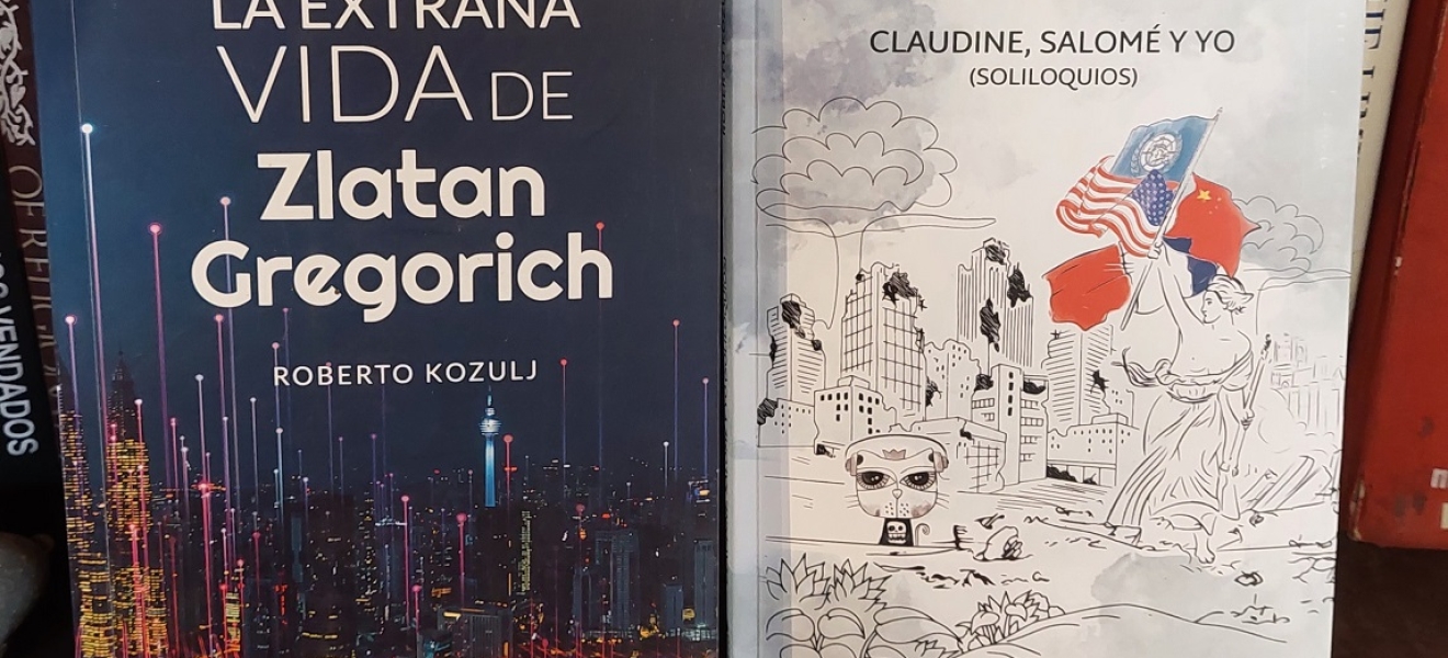 Charla y presentación en Bariloche de los 2 últimos libros de Roberto Kozulj