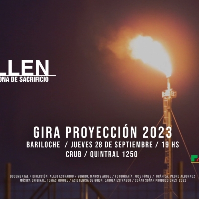 Presentan el documental Allen Zona de Sacrificio en la Unco Bariloche