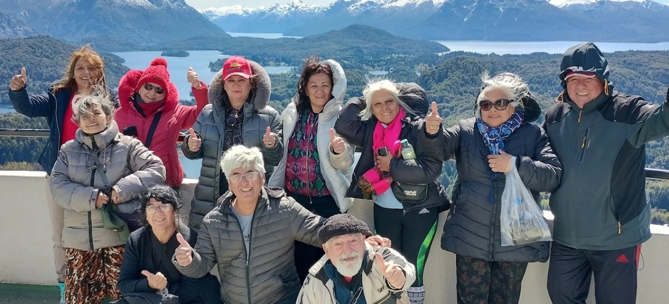 Culminó el primer viaje de turismo social a Bariloche
