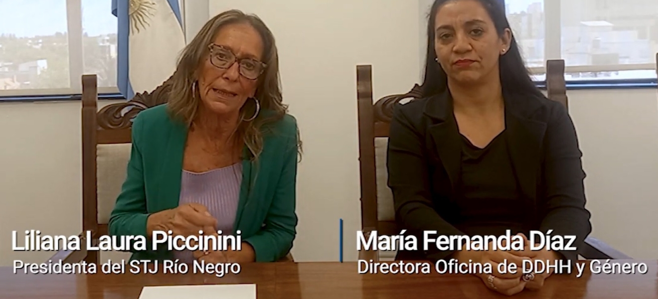 (((video))) Río Negro: 1er Suplemento de sentencias y resoluciones con perspectiva de género