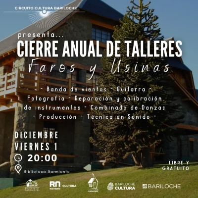 Variada agenda cultural para esta semana en Bariloche