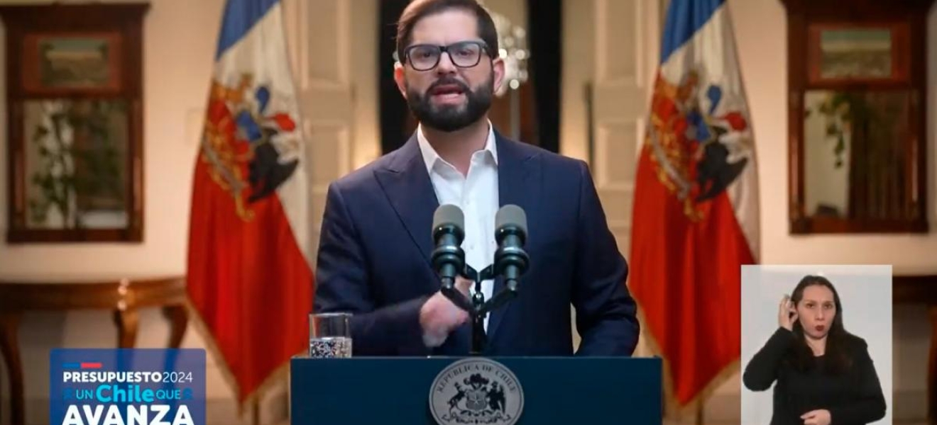 El presidente de Chile dijo que será inflexible con los extranjeros ilegales