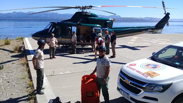 Bariloche: Operativo de evacuación en el refugio Frey