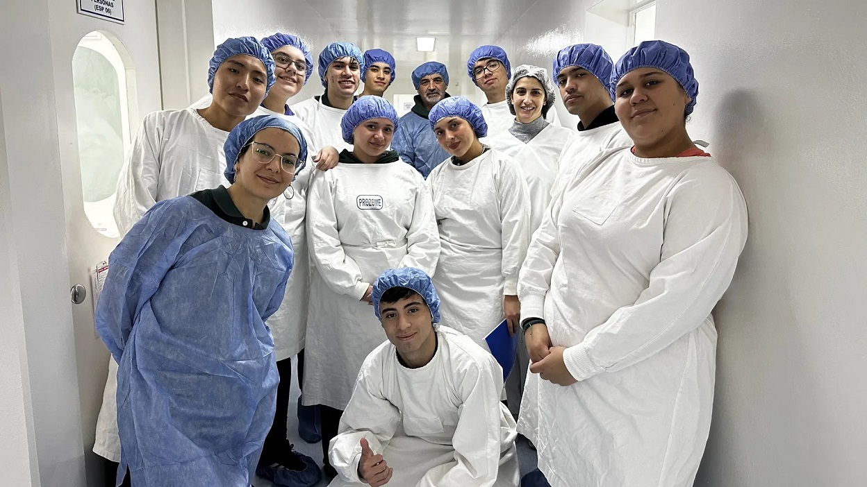 Estudiantes de Sierra Grande realizaron prácticas en Profarse