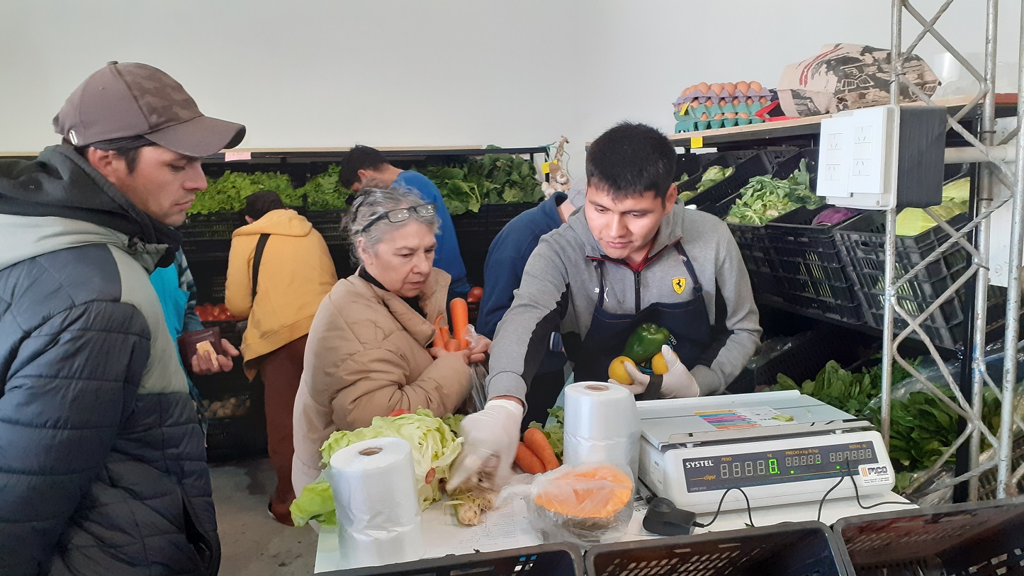Productores frutihortícolas ahora llegan en forma directa a los consumidores de Roca