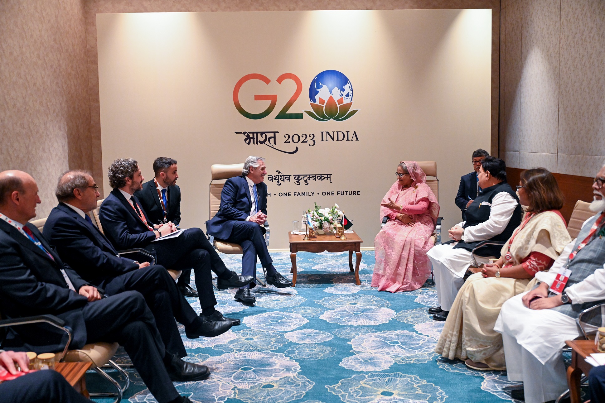 (((video))) Argentina mantuvo reuniones bilaterales con Bangladesh, República de Corea y Emiratos Árabes Unidos