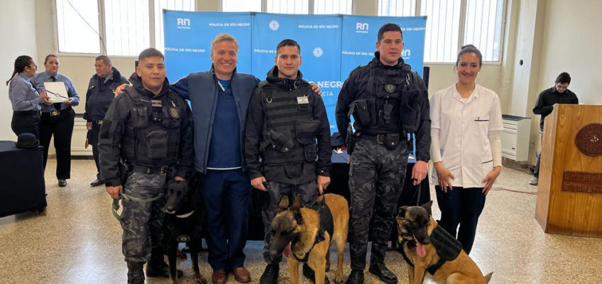La Policía de Río Negro tendrá su primera médica veterinaria