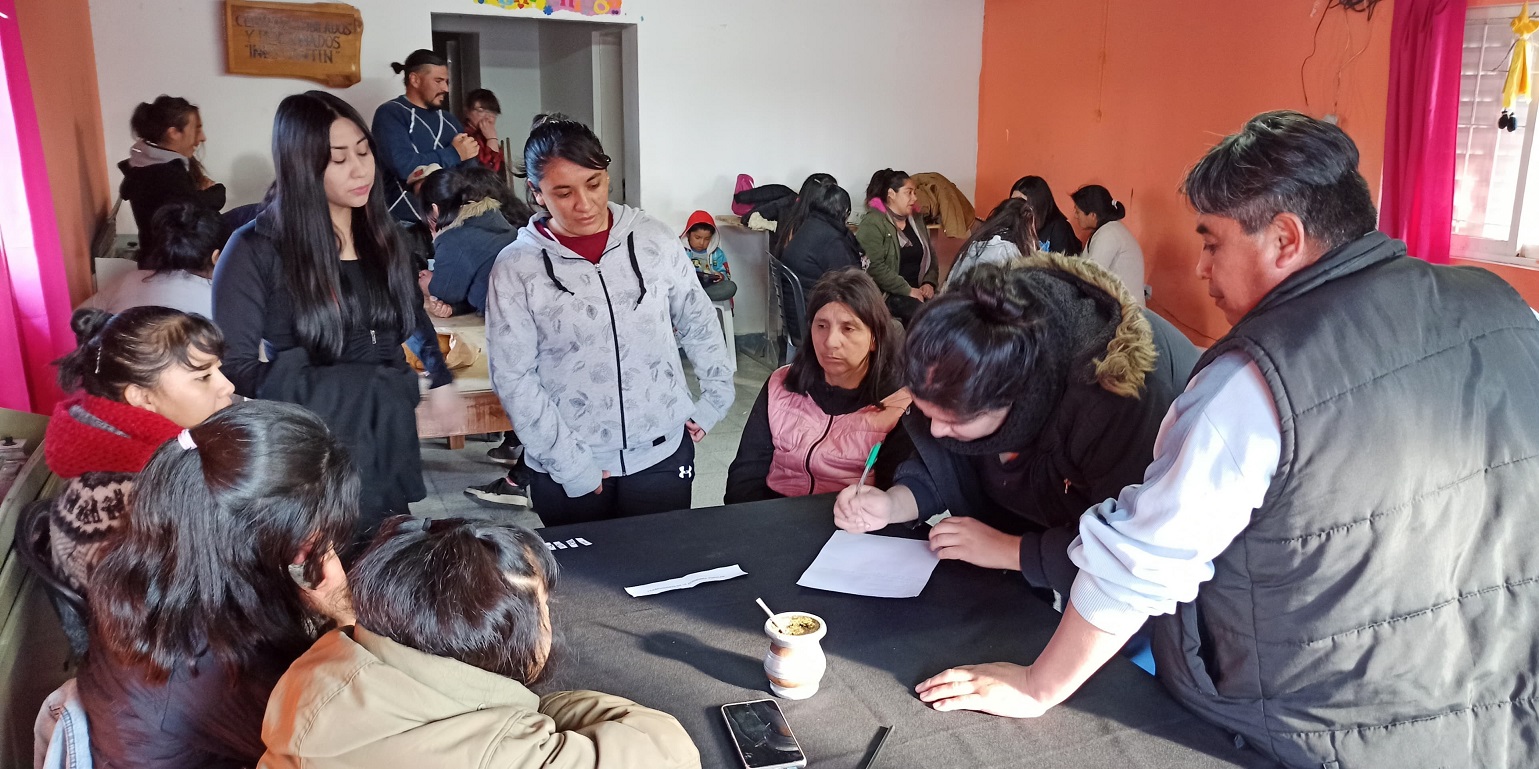 Jornada de fortalecimiento de la UTEP-EVITA en Maquinchao