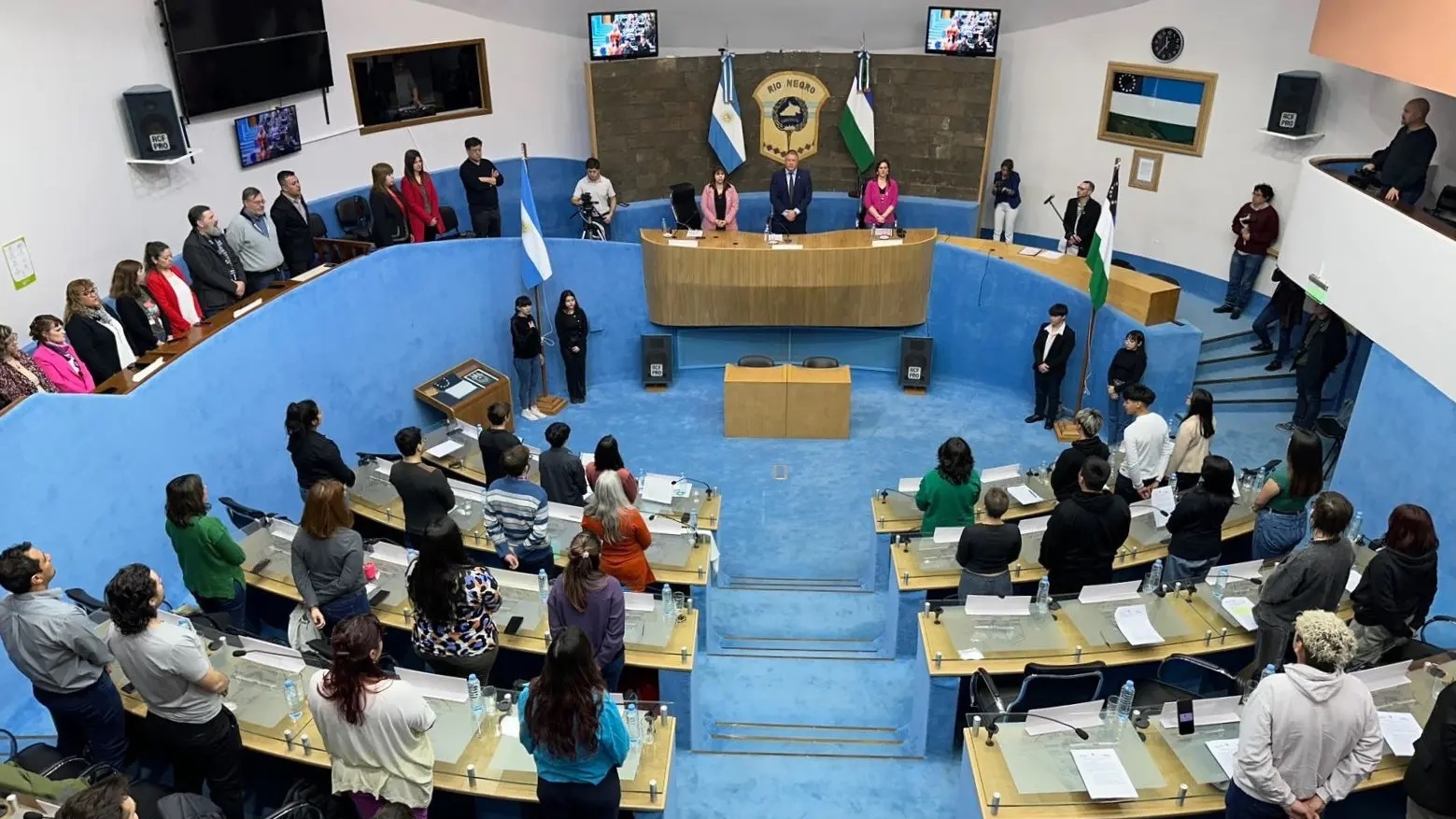 (((video))) El Parlamento Juvenil del Mercosur dio a conocer sus conclusiones en la Legislatura de Río Negro