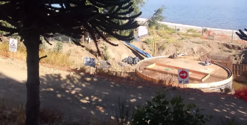 Bariloche: próxima a finalizar la obra de refuerzo de agua para zona este