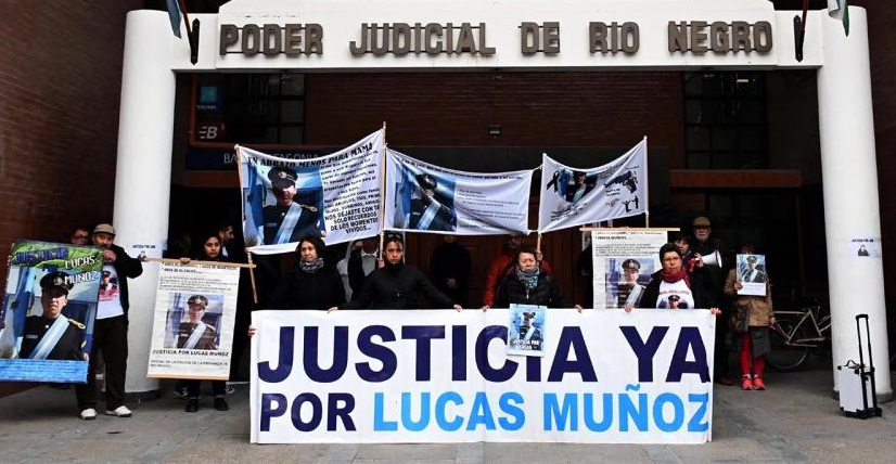 Río Negro: Exhumaron el cuerpo del policía Lucas Muñoz