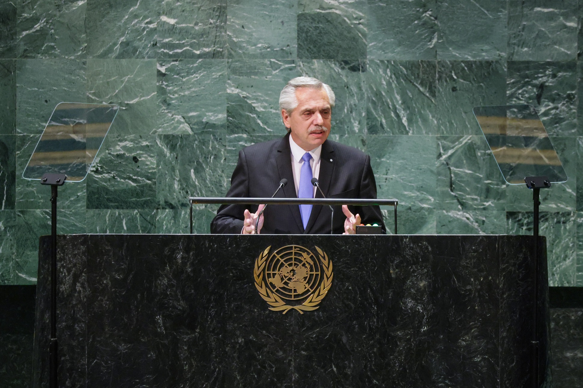 (((video))) El Presidente Fernández cuestionó al sistema financiero internacional en la ONU