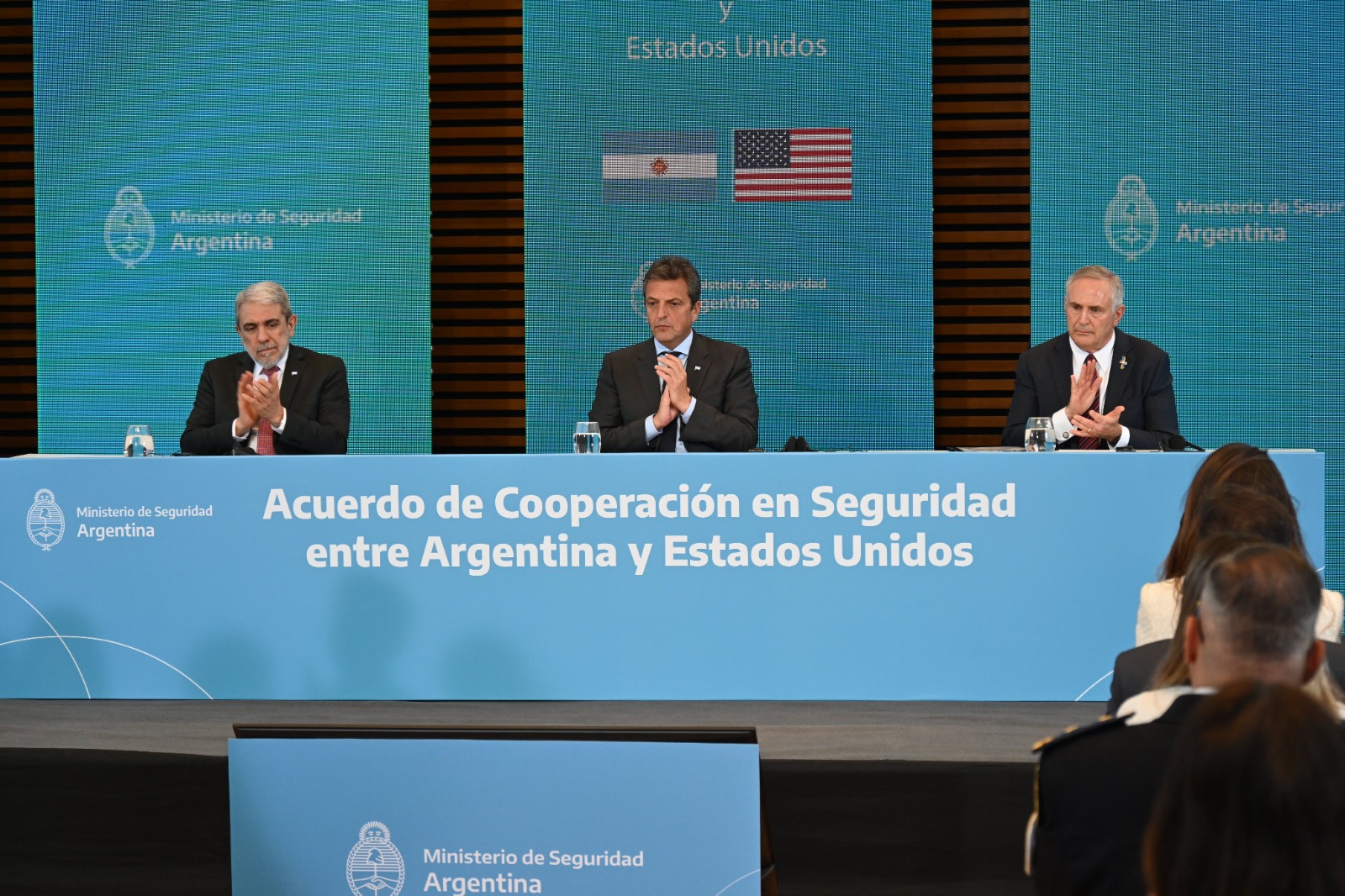 (((video))) Argentina y EE.UU. firmaron un acuerdo de Cooperación en Seguridad