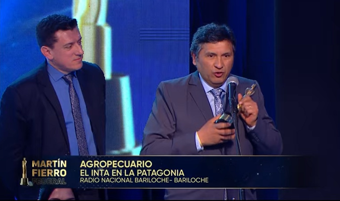 El INTA en la Patagonia de Bariloche ganó el premio Martín Fierro Federal