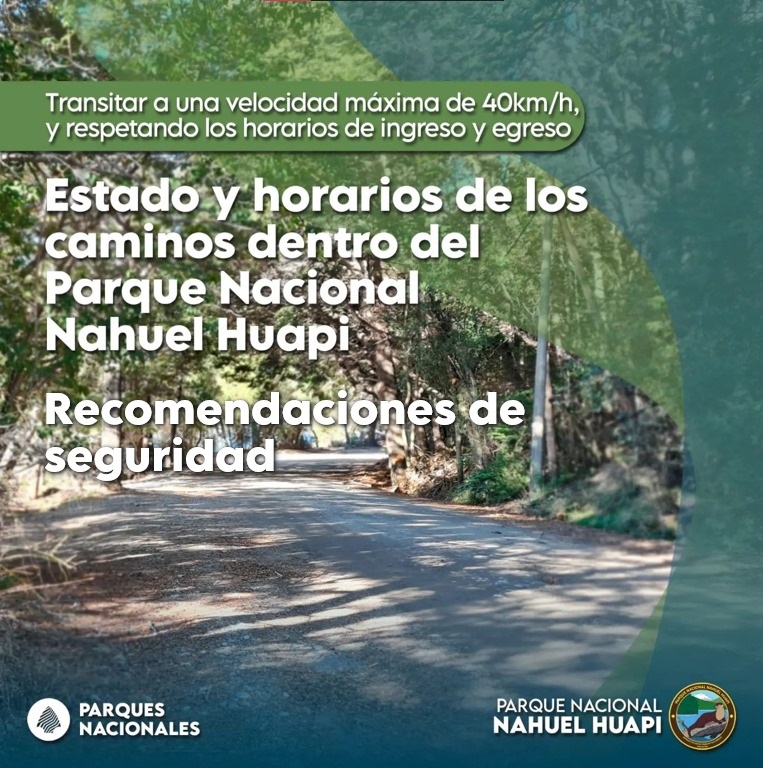 Recomendaciones para visitar el Parque Nacional durante el fin de semana