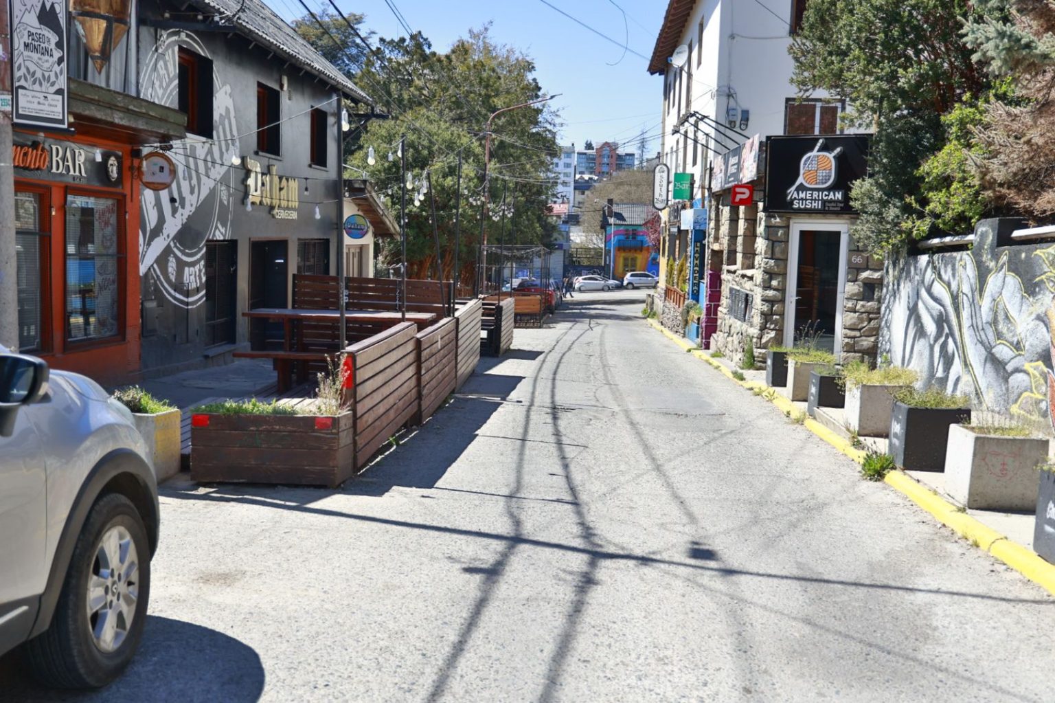 Bariloche: la calle Juramento está cerrada al tránsito por inicio de obras