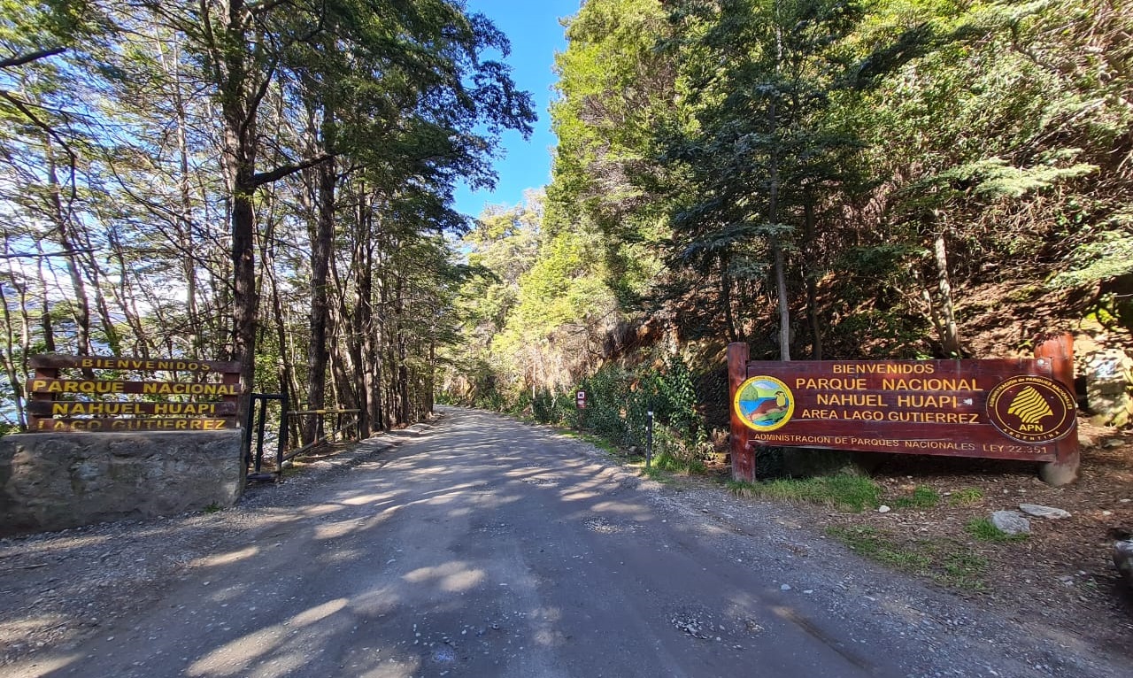 Ordenamiento del tránsito en la seccional Gutiérrez del Parque Nahuel Huapi