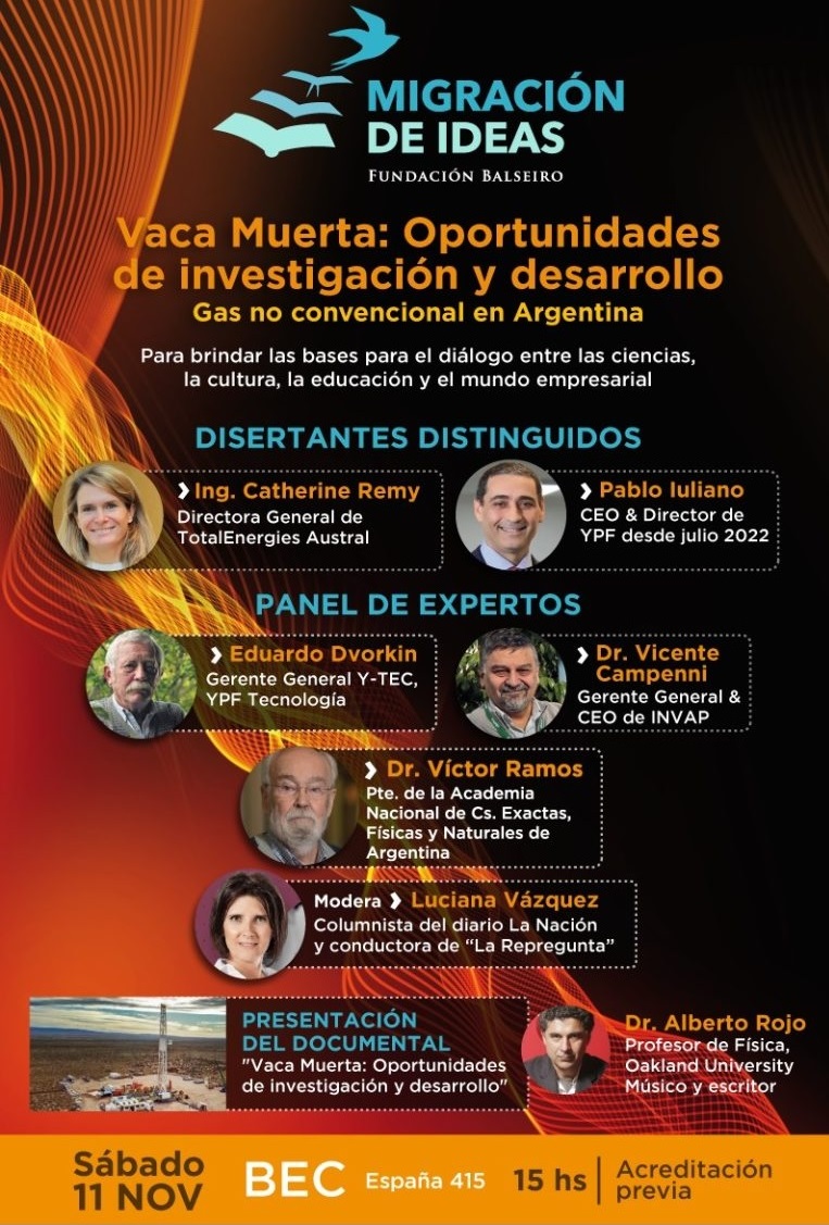 La Fundación Balseiro presenta una nueva edición de Migración de Ideas 2023