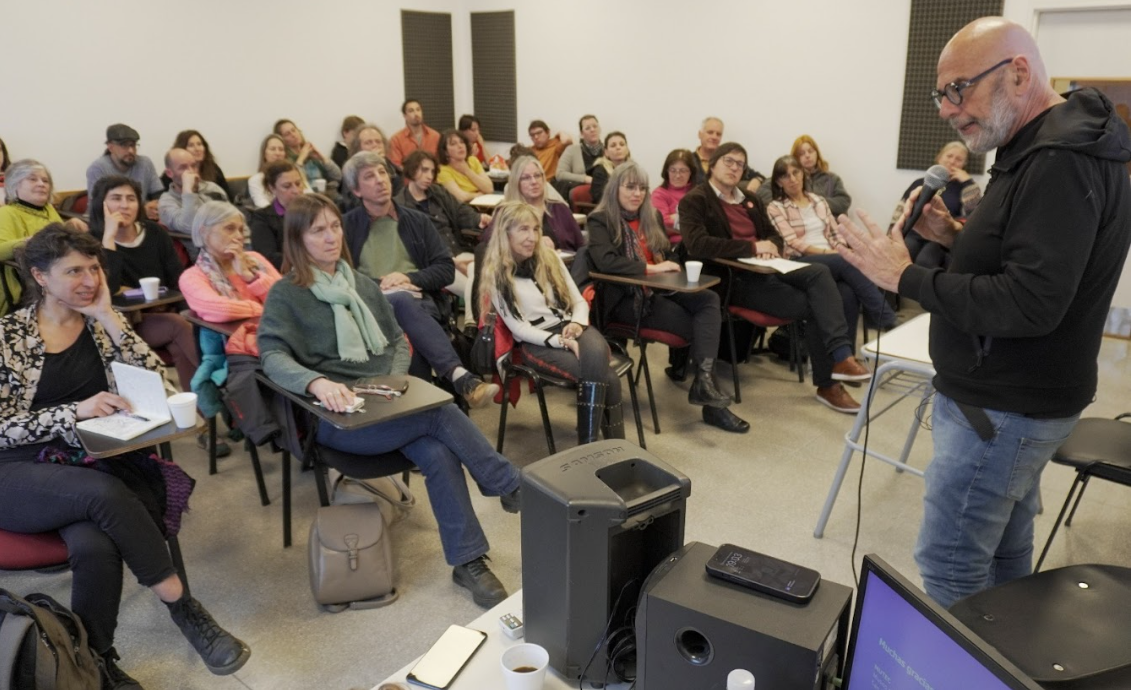 Javier Grosman cerró el ciclo de charlas del MUTEC