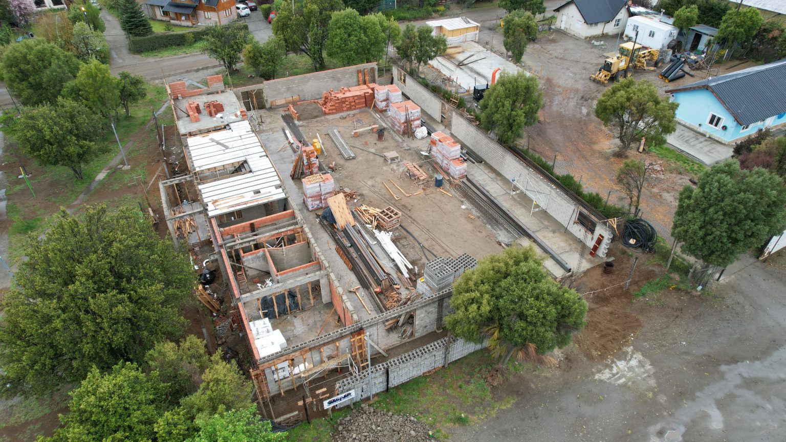 Sigue creciendo la obra del Centro Social, Cultural y Deportivo 5 de Bariloche