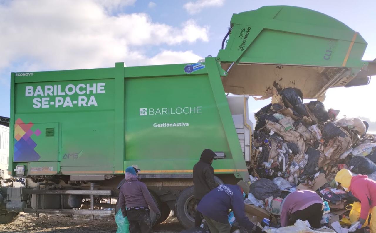 El miércoles 8 NO habrá servicio recolección de residuos en Bariloche