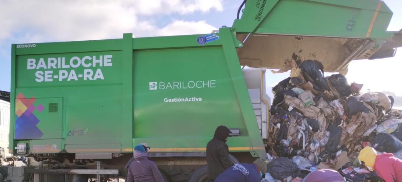 El miércoles 8 NO habrá servicio recolección de residuos en Bariloche