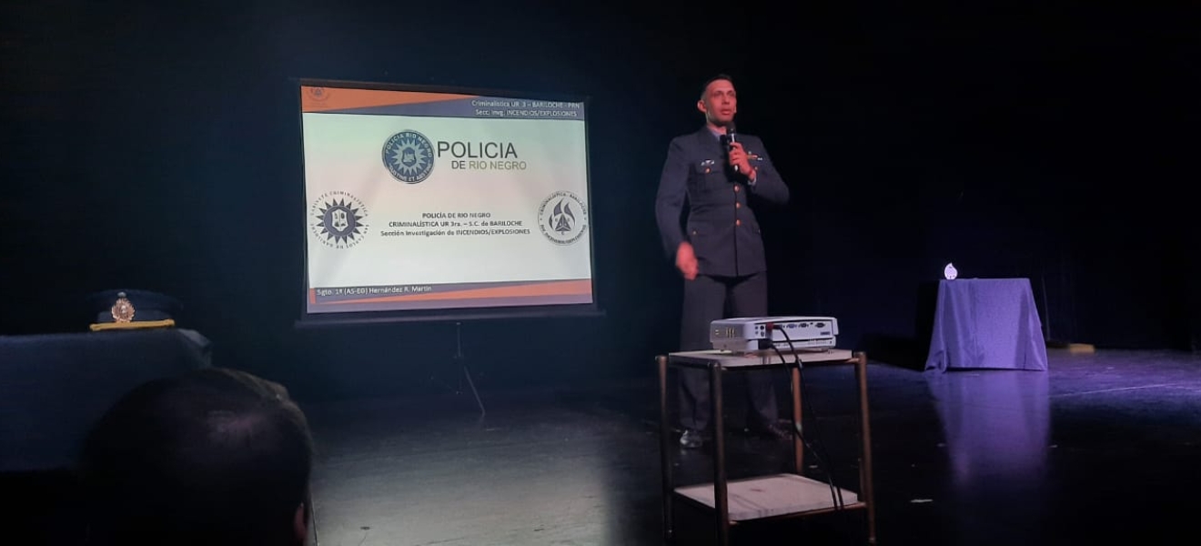 La Policía de Bariloche participó de un encuentro nacional de Ciencias Forenses