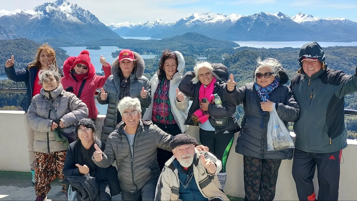 Culminó el primer viaje de turismo social a Bariloche
