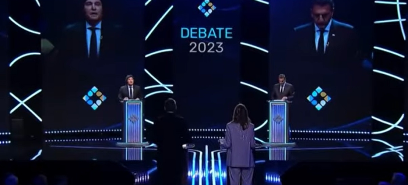 (((video))) Massa defendió la relación con Brasil y China y Milei dijo que el Estado no se tiene que meter