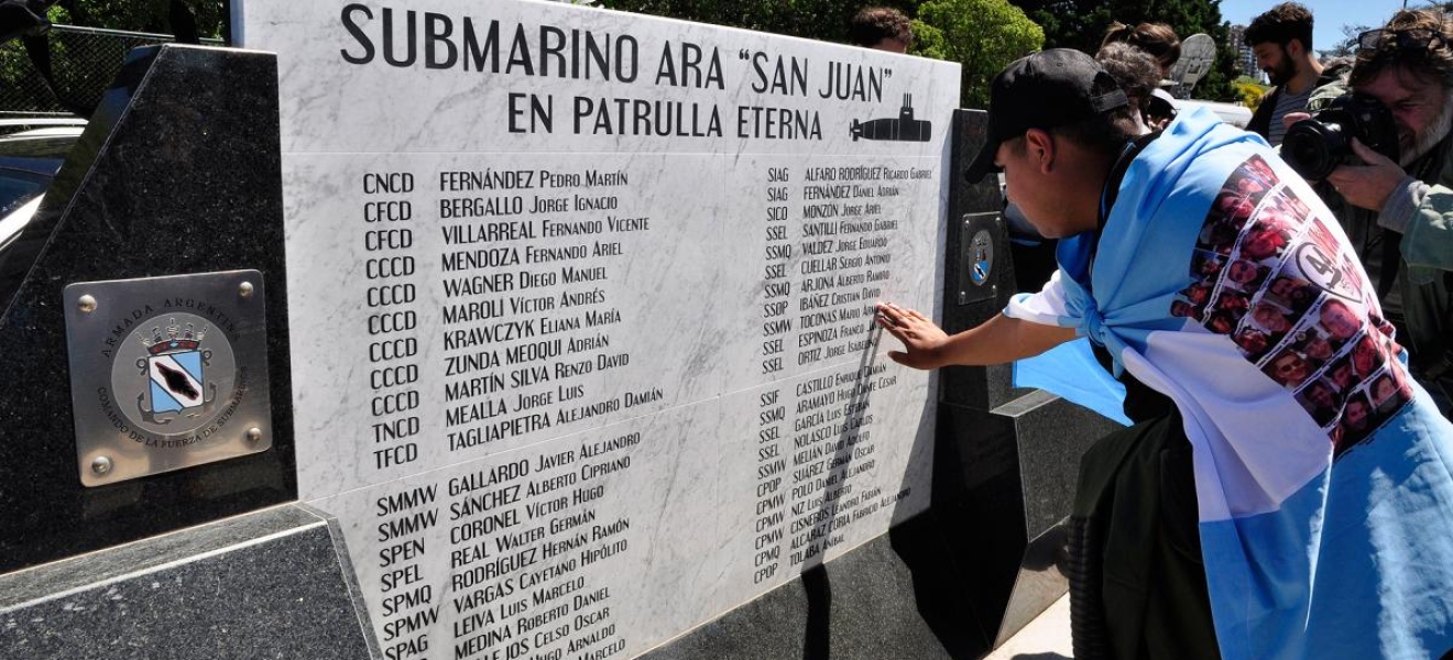 Se cumplen seis años del hundimiento del ARA San Juan en el que murieron 44 tripulantes