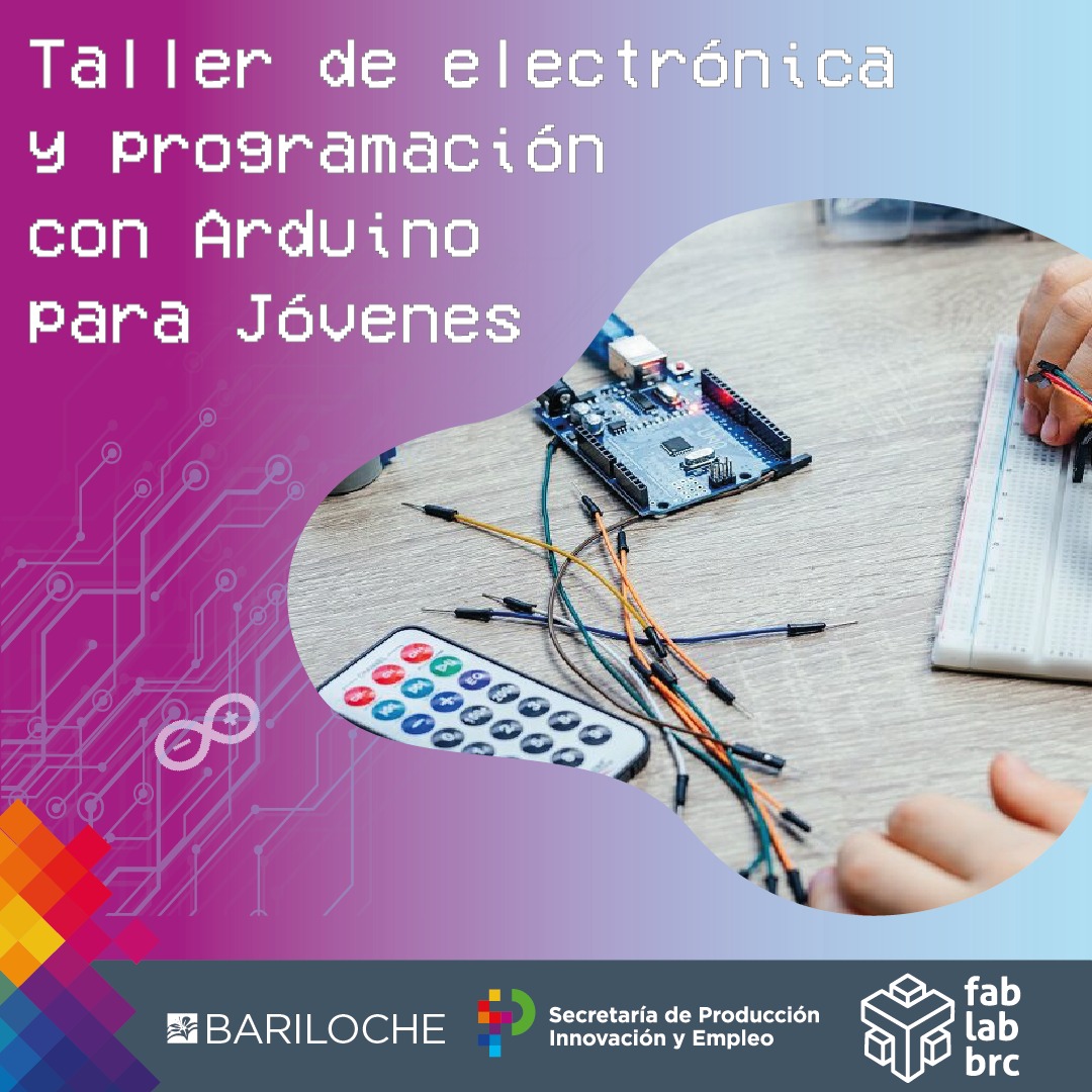 Talleres gratuitos de electrónica y arduino para jóvenes en Bariloche