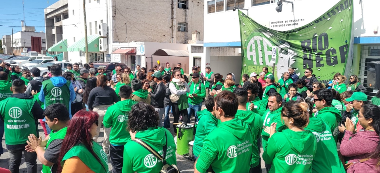 El paro de ATE Río Negro en Educación superó toda expectativa