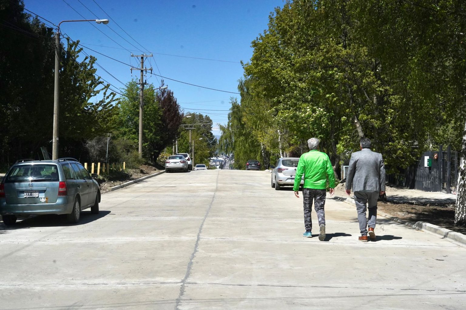 Municipio de Bariloche terminó la pavimentación de calle 24 de septiembre