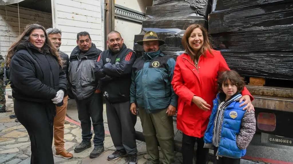 (((video))) Histórico: más de 6400 fósiles recuperados volvieron a Bariloche