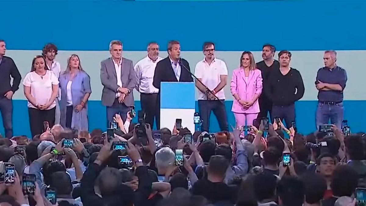 (((video))) Massa: Milei es el presidente que la mayoría de los argentinos eligió para los próximos 4 años