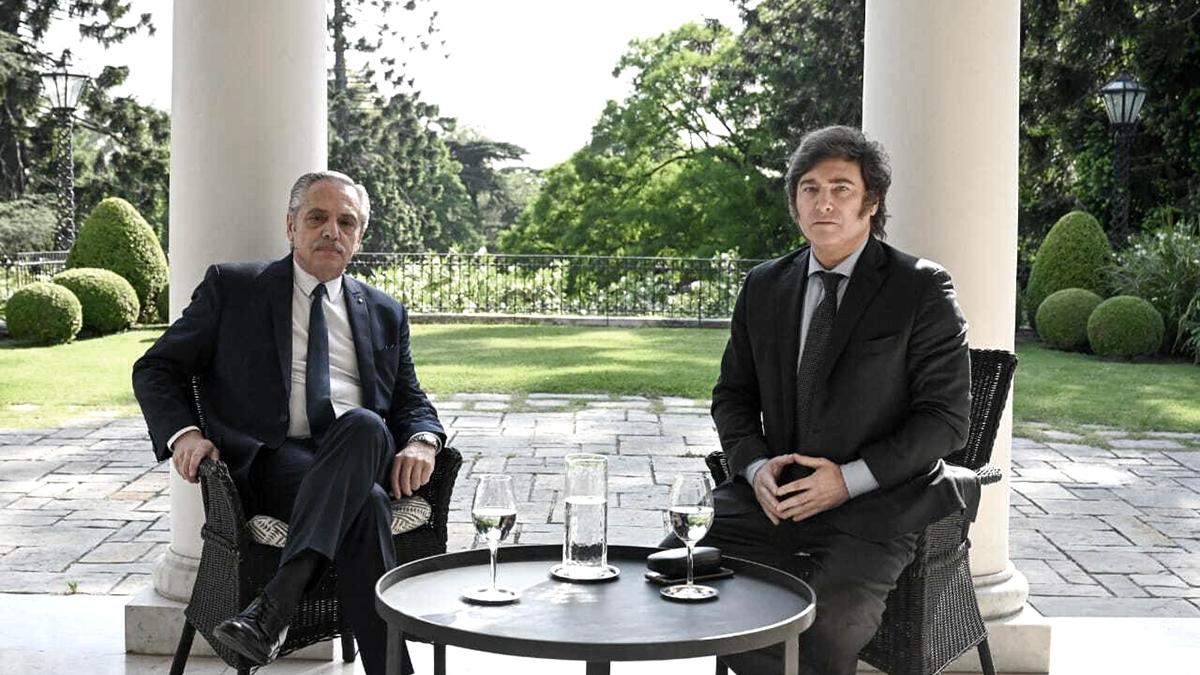 Fernández recibió a Milei: fue un encuentro amable, respetuoso e institucional
