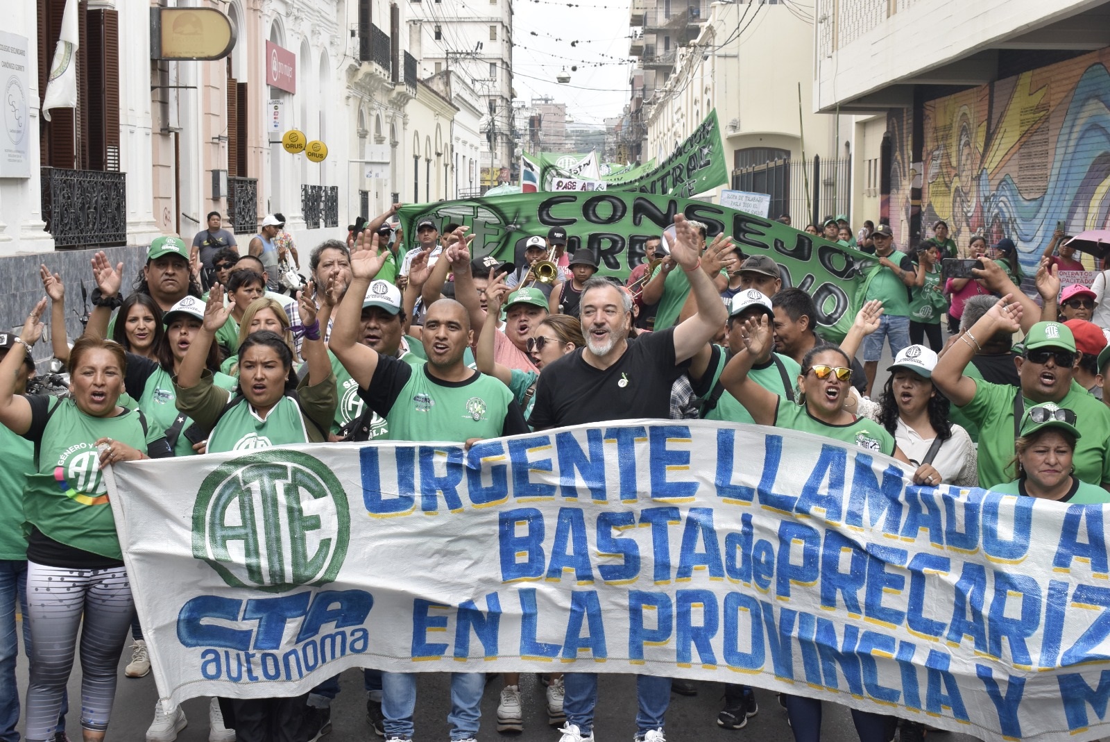 Contundente marcha en Jujuy contra el gobierno de Morales