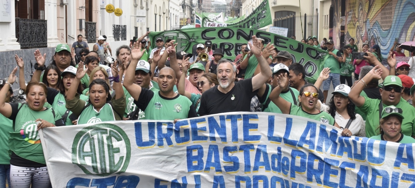 Contundente marcha en Jujuy contra el gobierno de Morales
